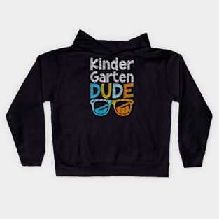 Kindergarten Dude Back To School Kindergarten Students Kids Hoodie